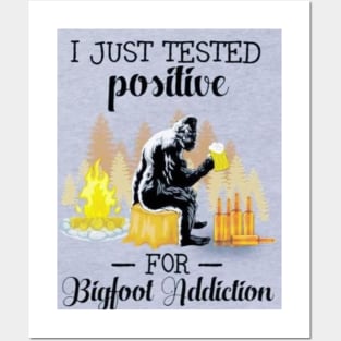 bigfoot addiction Posters and Art